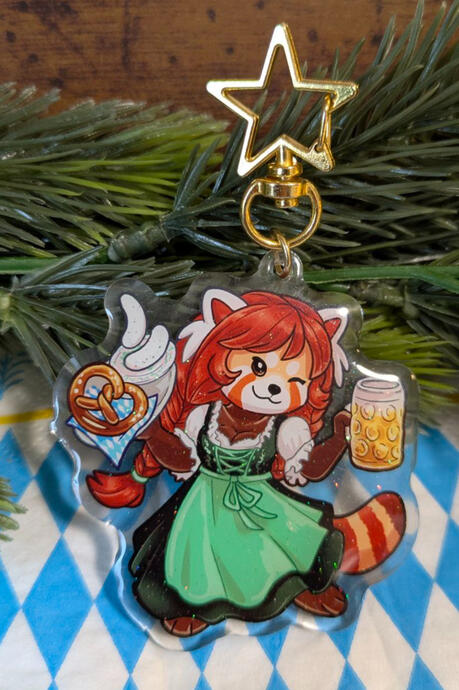 Acrylic keychain