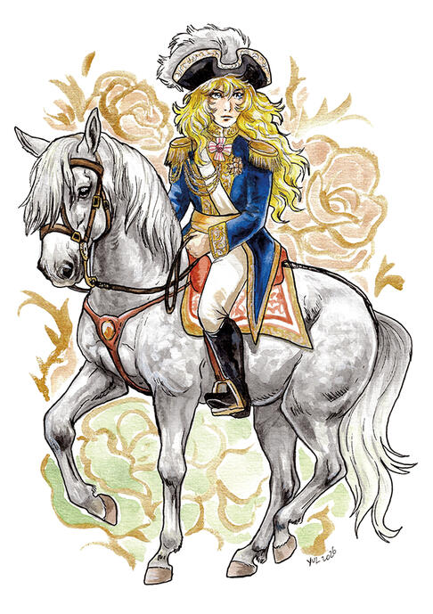 Versailles No Bara Print